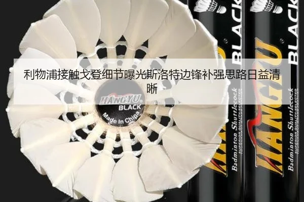 利物浦接触戈登细节曝光斯洛特边锋补强思路日益清晰